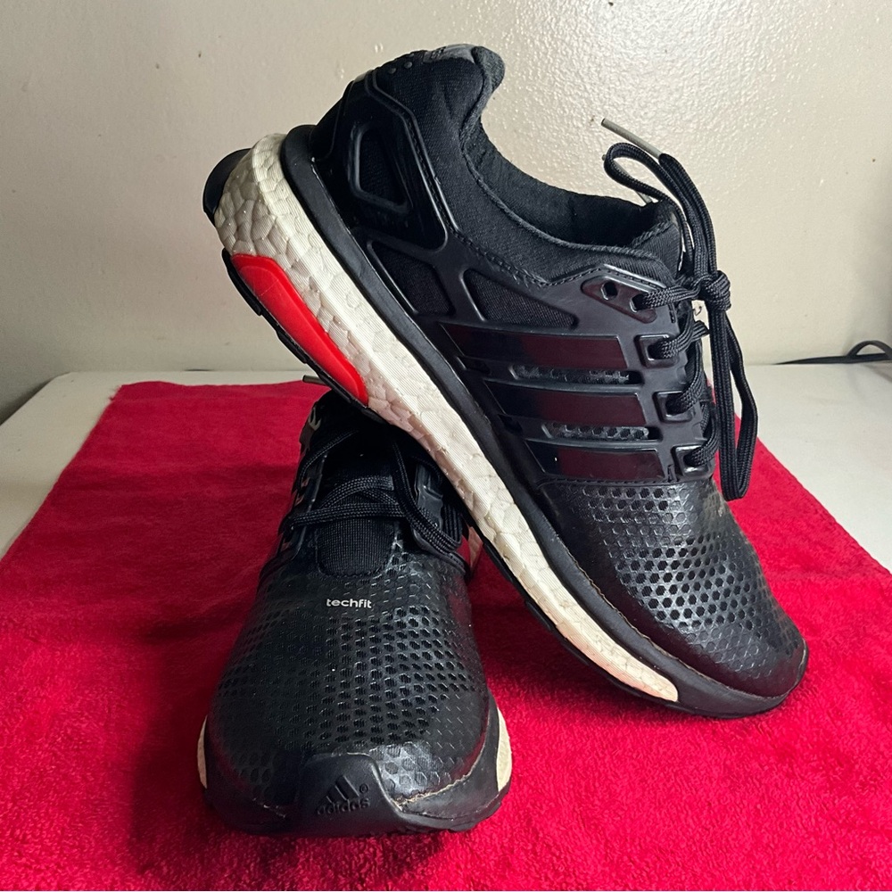 Adidas Men's Black Energy Boost Running Shoes